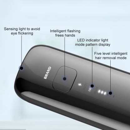 Wholesale Sapphire Ice Cool Mini Epilator Laser IPL Hair Removal Portable Home Use IPL Hair Removal Device