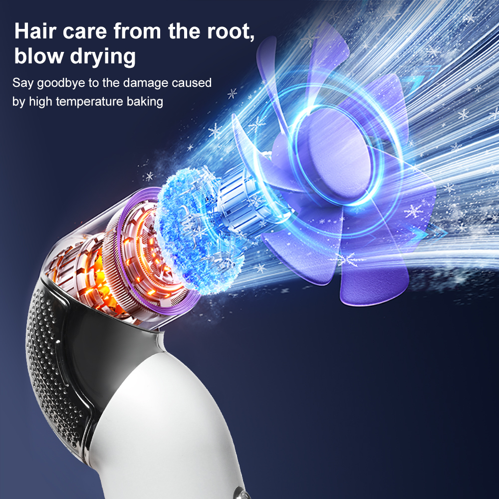 Aolemon New Lightweight High-Speed Electric 110000 Rpm Ionic Hair Dryer with AC Motor for Fast Drying Professional Salon & Hotel Use