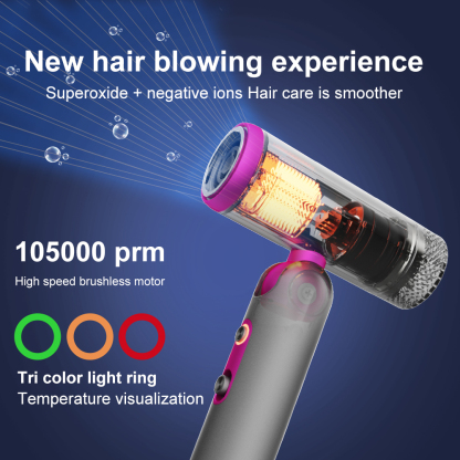 Aolemon High-Power Electric Travel Mini Hair Dryer Motor Ionic Feature for Home Care Customized Hair Salons for Hotel Household Use