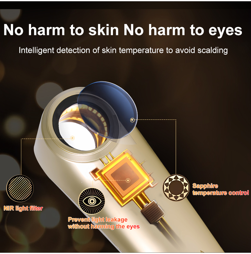 Wholesale Photorejuvenation Skincare Device Sapphire Freezing Painless At Home Beauty Instrument Rejuvenation Device  