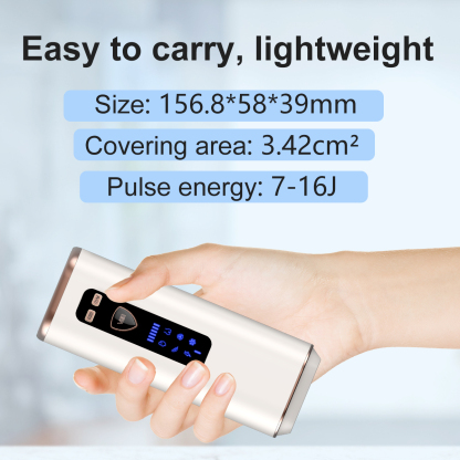 Custom Logo Hair Removal For Soft And Glowing Skin Portable IPL Laser Hair Removal Household