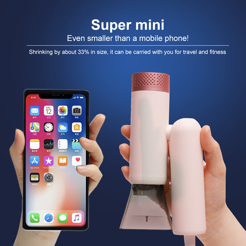 Aolemon High-Power Electric Travel Mini Hair Dryer Motor Ionic Feature for Home Care Customized Hair Salons for Hotel Household Use