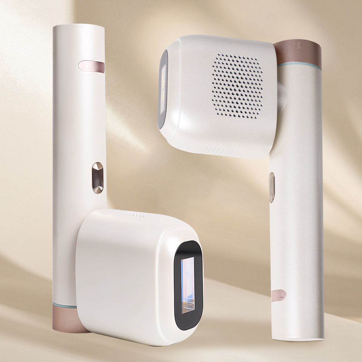 Aolemon Home Use IPL Photofacial Sapphire Ice Cooling IPL Hair Removal Device For Women and Men Smooth Skin No Extra Head