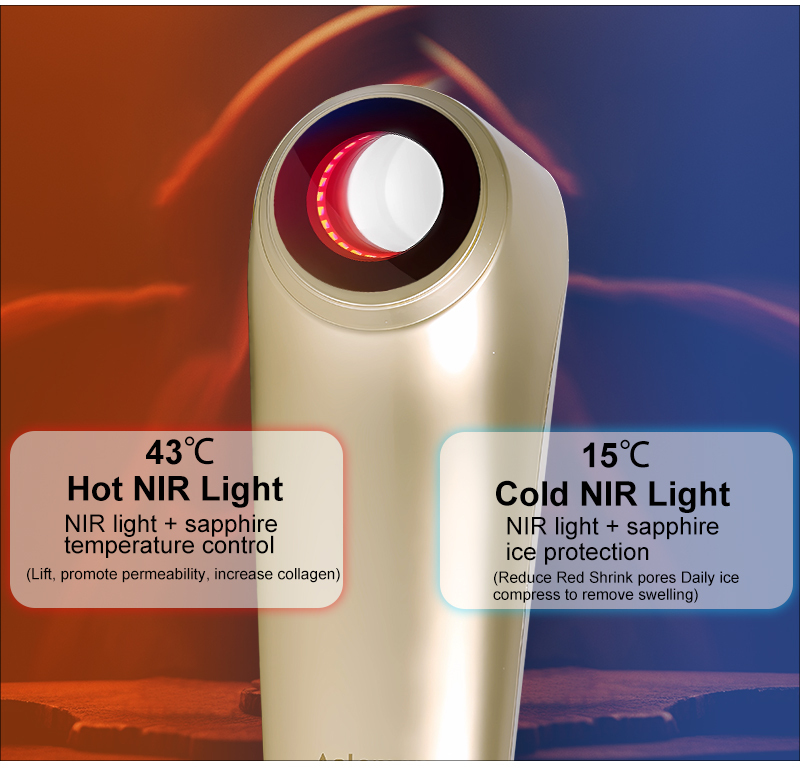 Wholesale Photorejuvenation Skincare Device Sapphire Freezing Painless At Home Beauty Instrument Rejuvenation Device  