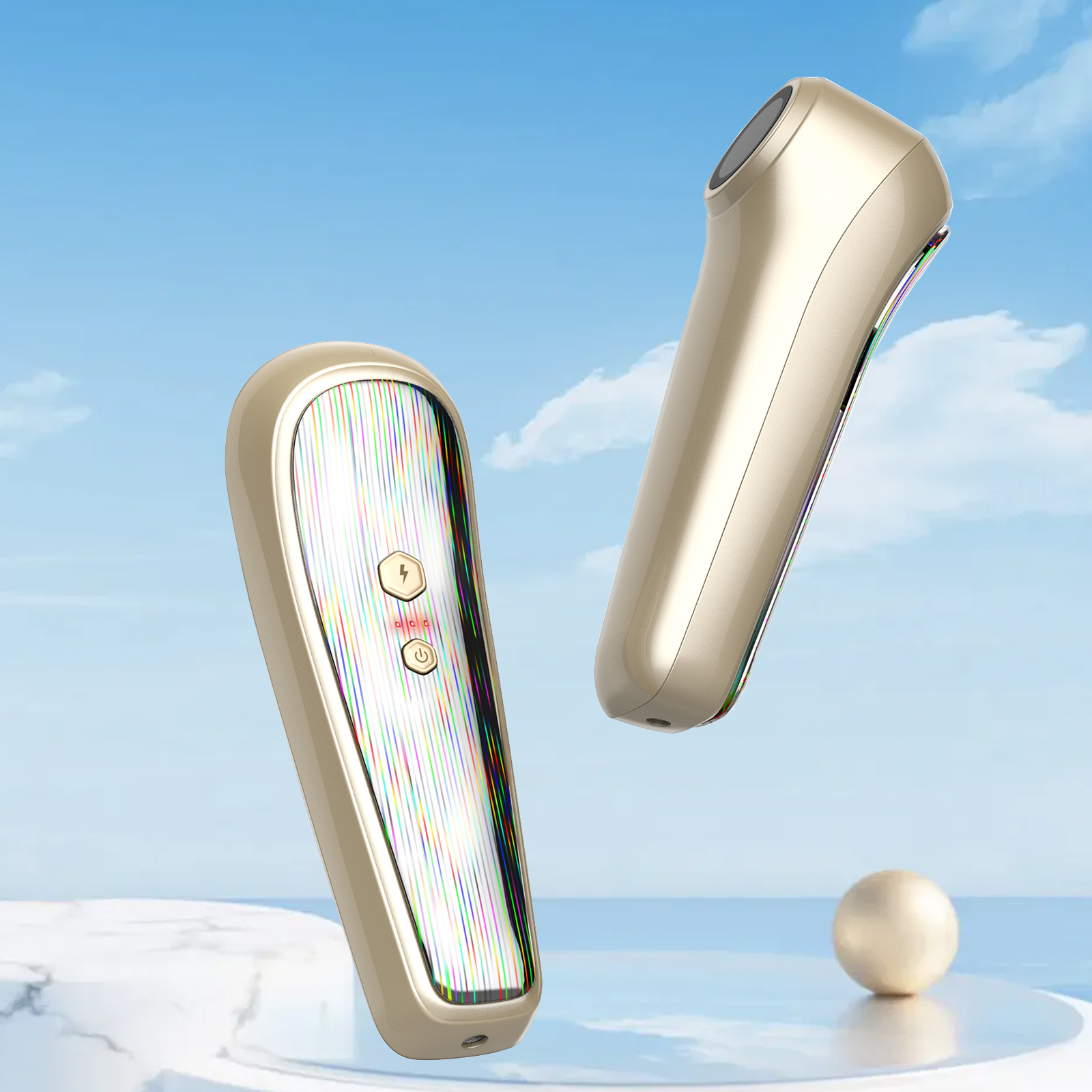 Wholesale Photorejuvenation Skincare Device Sapphire Freezing Painless At Home Beauty Instrument Rejuvenation Device  