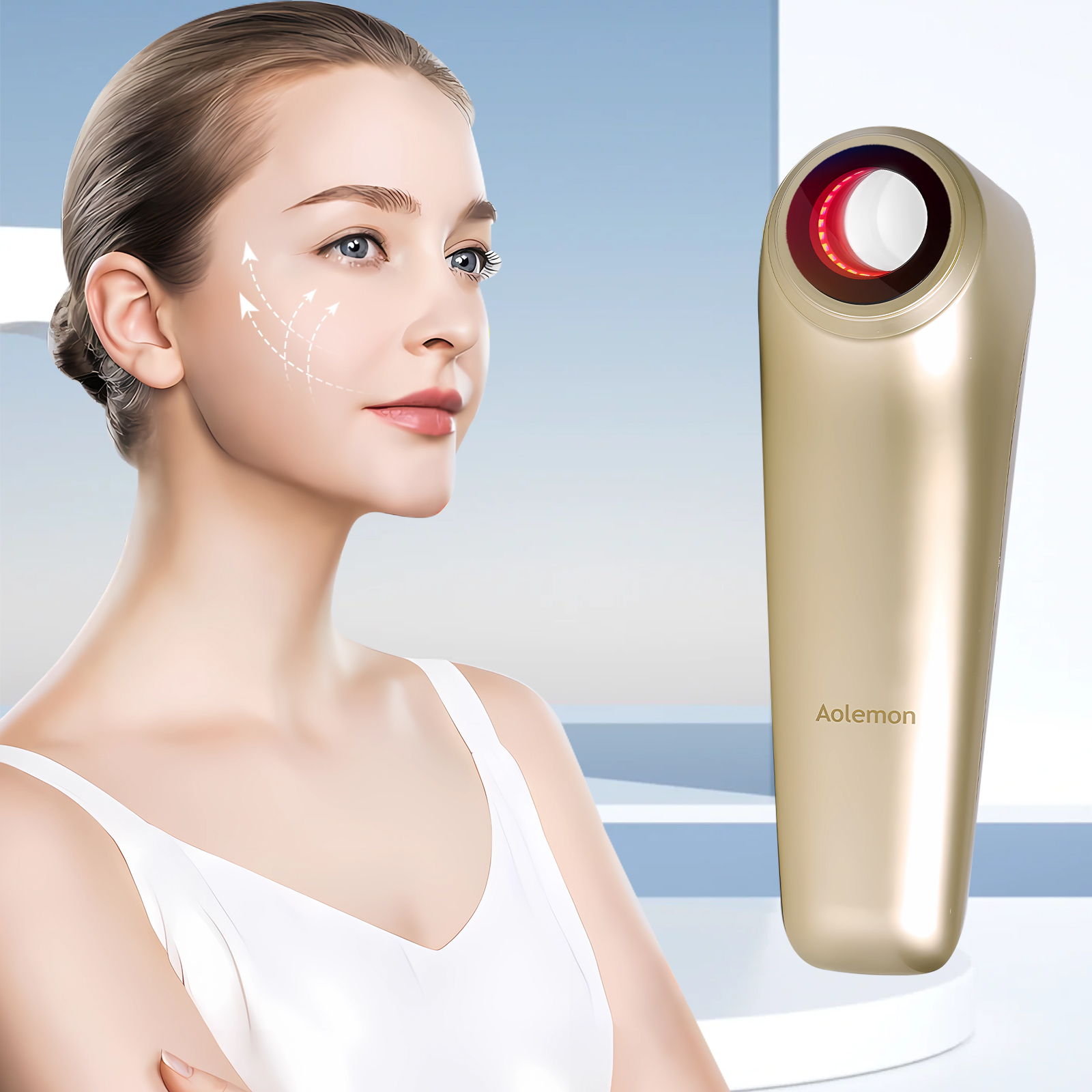 Wholesale Photorejuvenation Skincare Device Sapphire Freezing Painless At Home Beauty Instrument Rejuvenation Device  