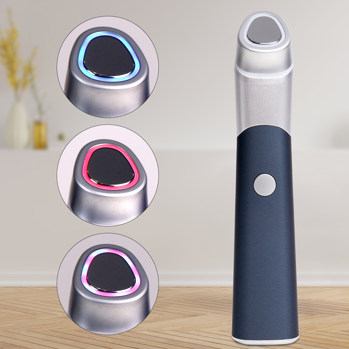 Eye Care Tool Rechargeable Skin Wrinkle Removal Home Use Professional Led Light Therapy Face Skincare Wand