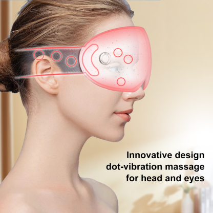 Top Selling Products 2024 Hot Compresses Soothe Bluetooth Music Heated Eye Mask, USB Steam Warm Compress For Puffy Eyes, Warm Therapeutic Treatment For Dry Eye, Chalazion, Blepharitis-Aolemon