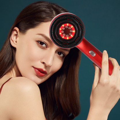 Physical Massage Mode Ems Low Frequency Pulsed Light Therapy Comb Head SPA-Aolemon