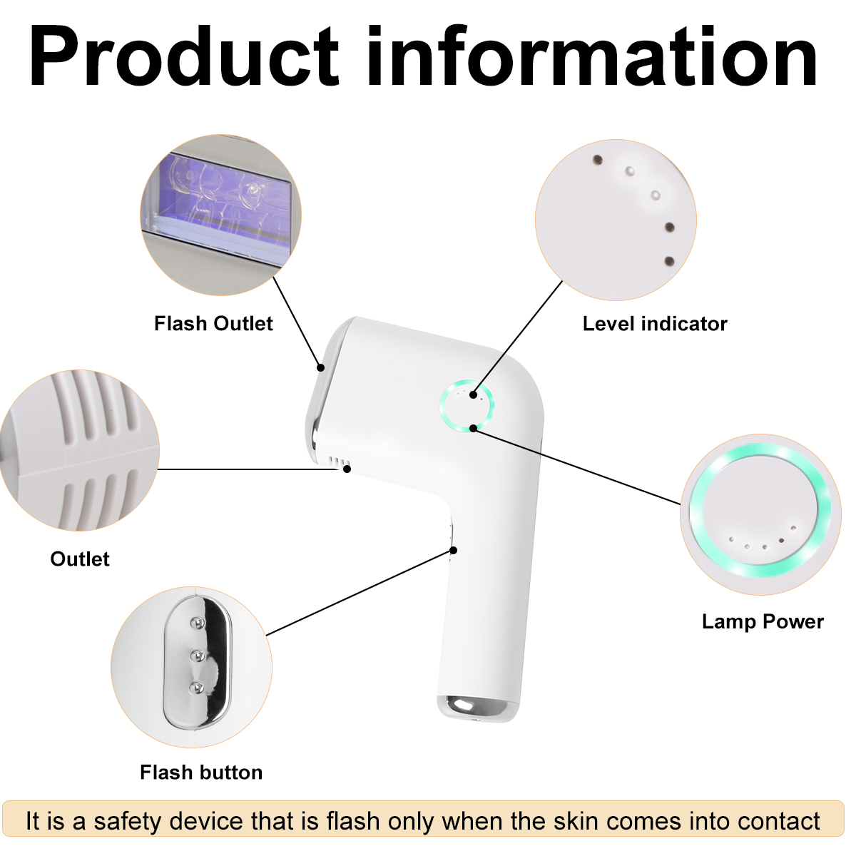 Sapphire Ice Point Multi-Functional IPL Hair Removal Device Permanent Painless Hair Removal Machine-Aolemon