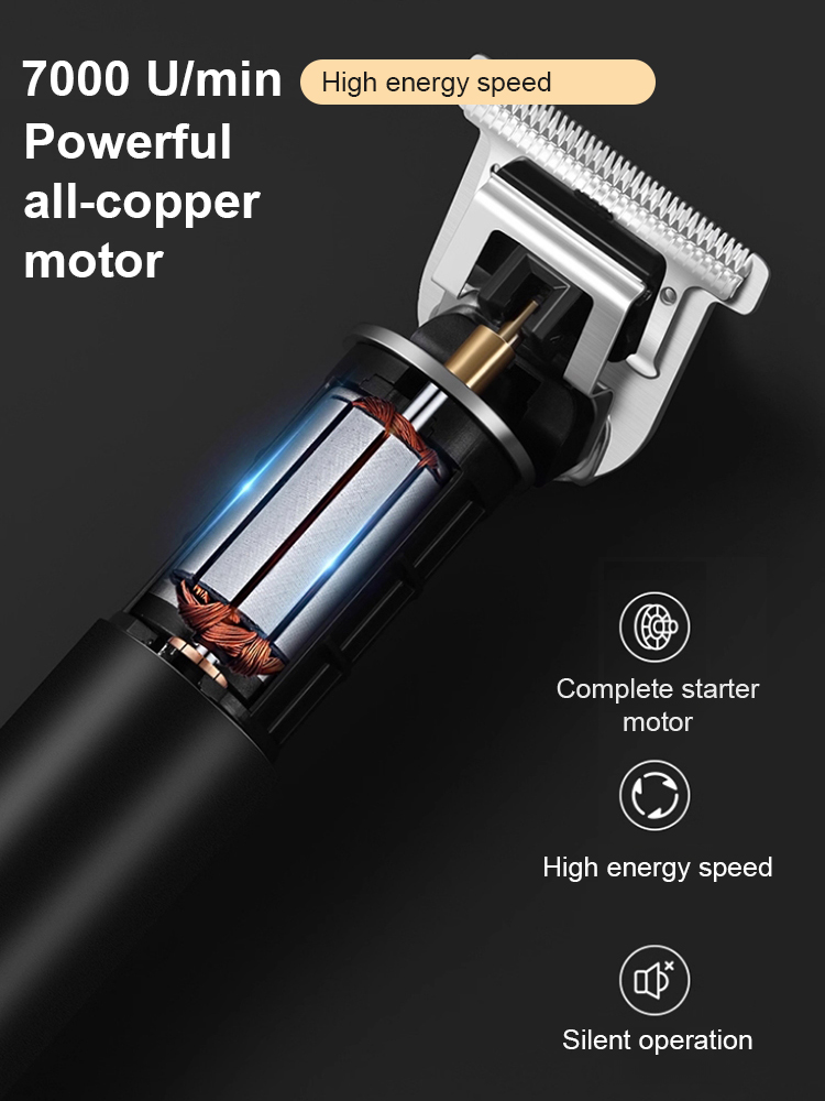 【Complete Grooming Kit Included】FCC/UL Certified, Ultra-Quiet Hair Clipper, Effortless for Beginners, 120 Mins Long-Lasting Battery