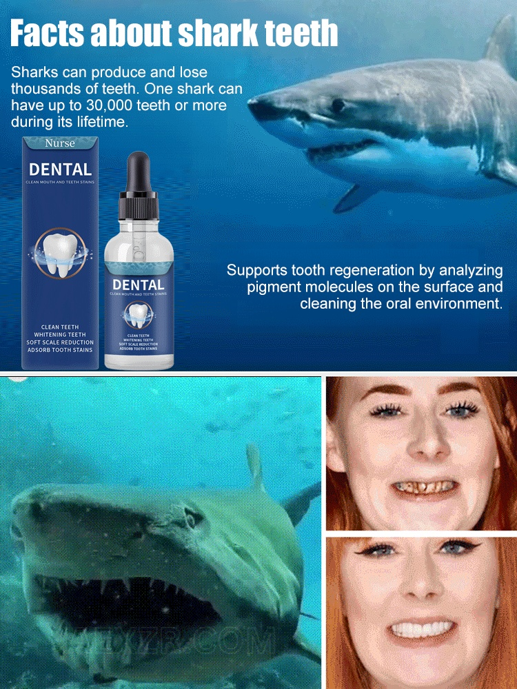 3-in-1 Tooth Regeneration Care Drops – Restores Gums, Whitens & Stops Sensitivity