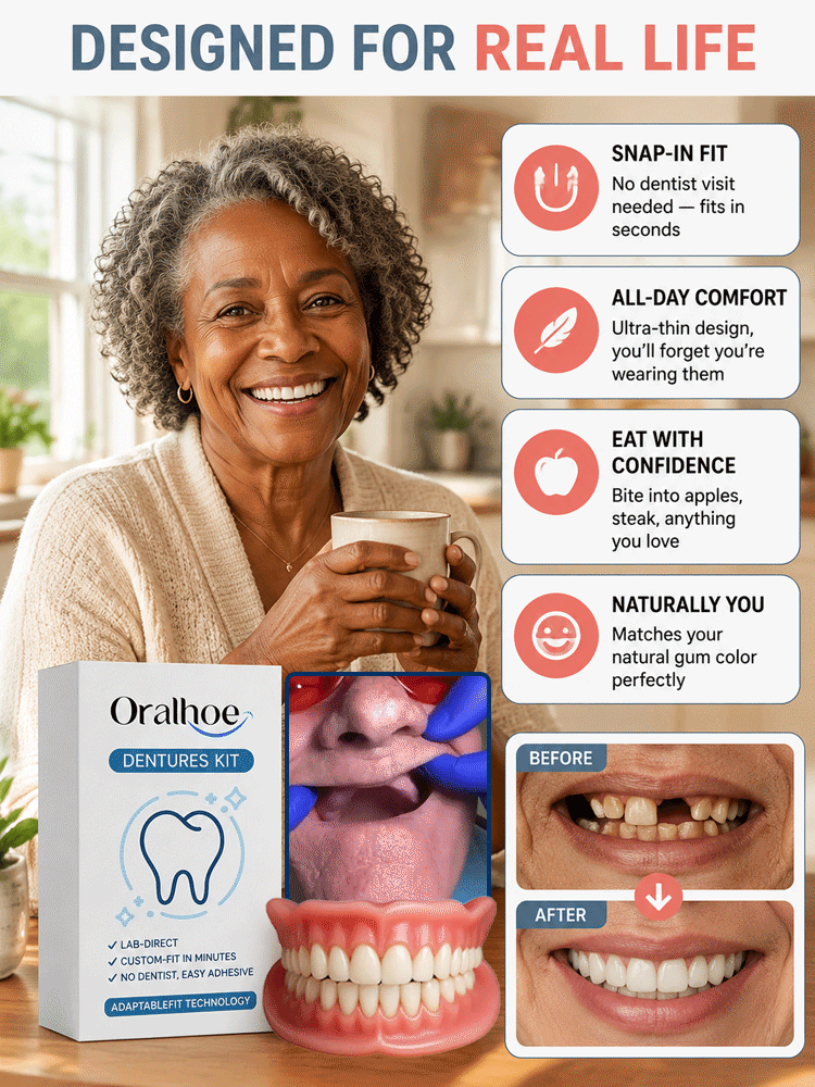 🦷Custom Dental Veneers: Boil to fit in seconds, No more expensive dentist bills!