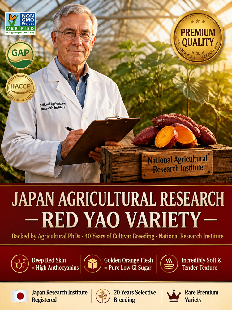 [Japan Red Yao] Whole-Roasted Soft Red Sweet Potato Chips with Skin