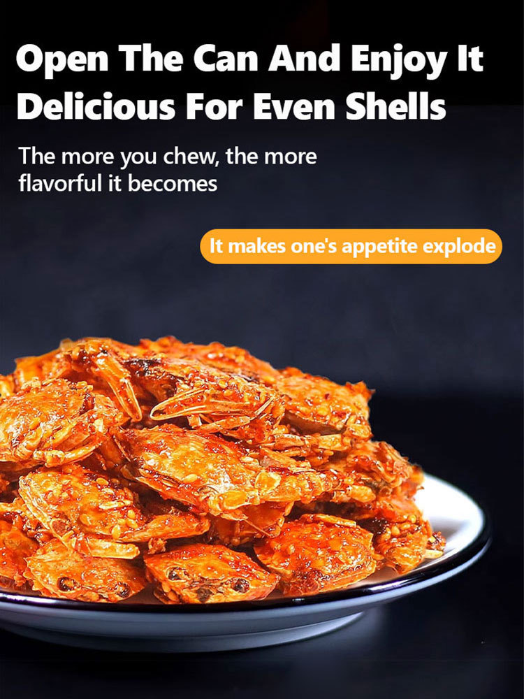 【0 Fat High Protein】Crispy Sweet Spicy Sea Crab