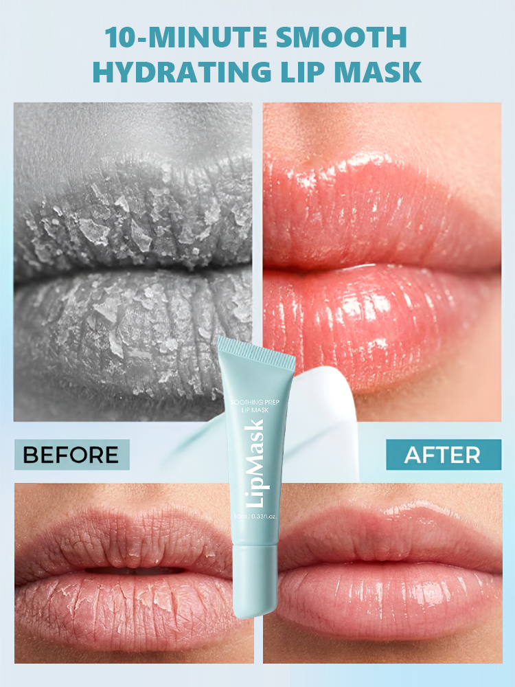 AAD Approved Lip Mask ✅ | Painless Exfoliation + Deep Hydration! 30-Day Money-Back Guarantee! 💯