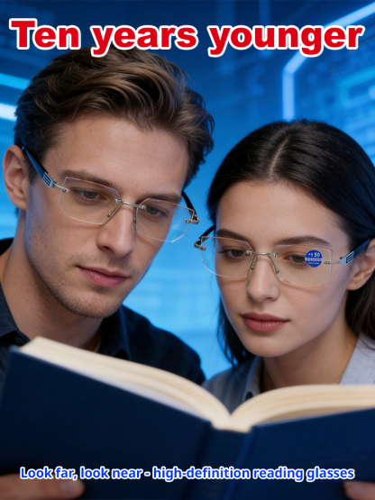 👓 No prescription needed. Adaptive liquid crystal focus-adjustable glasses with 0.01-second ultra-fast auto-focus, 99.9% high-grade blue light filtering. 