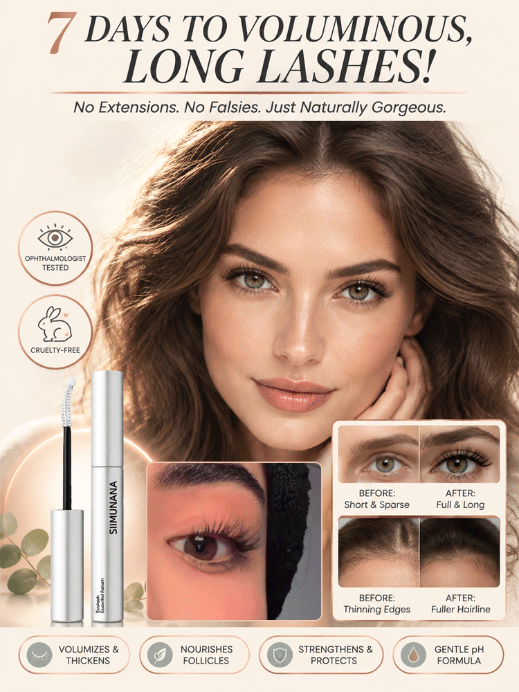 7 Days to Fuller, Longer Lashes | Volumizing & Nourishing Eyelash Serum