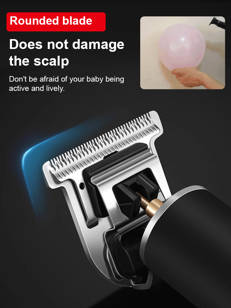 【Complete Grooming Kit Included】FCC/UL Certified, Ultra-Quiet Hair Clipper, Effortless for Beginners, 120 Mins Long-Lasting Battery