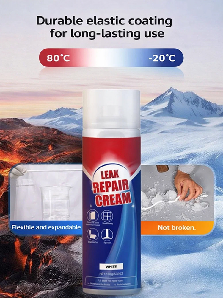 ✅ EPA Safer Product Standards Certified! ⚡ Rapid leak sealing in 5 minutes, instant sealing effect, no complex procedures required!