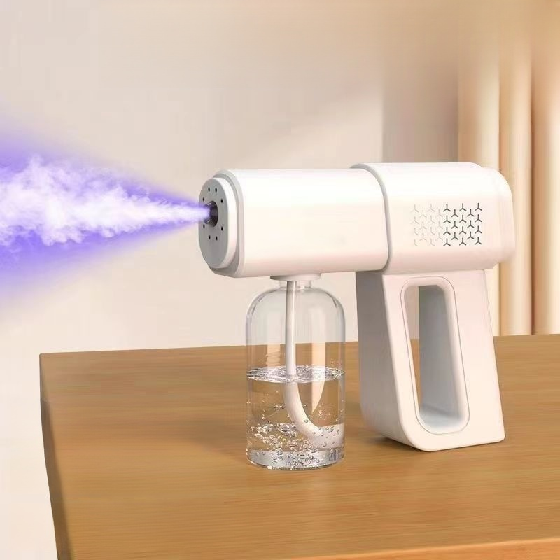 K5 Pro Nano Blue-Ray Disinfection Spray Gun – Ultra-Fine Mist, Fast Deep Sterilization & Odor Removal