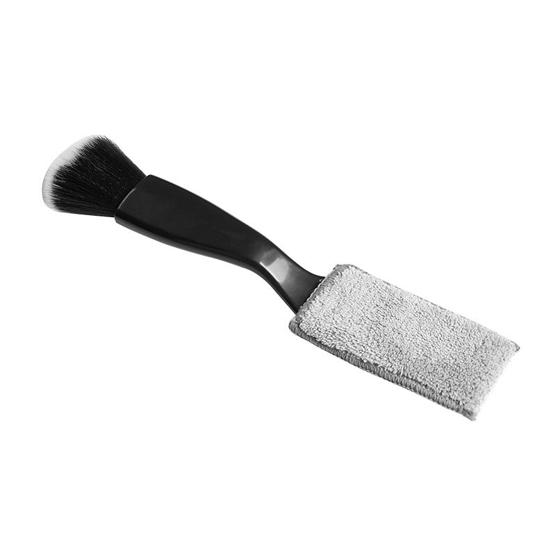 Car interior soft bristle brush gap dust brush cleaning tool car wash cleaning brush