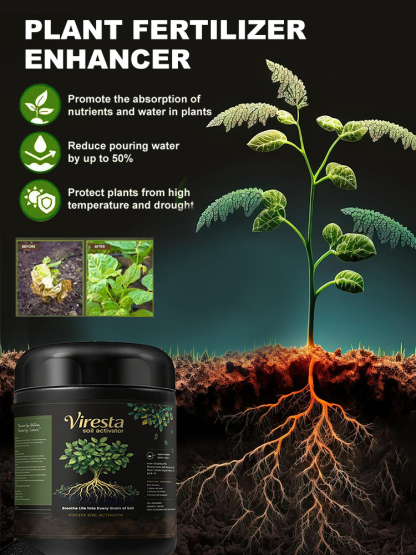 100% Natural Soil Activator – Safe & Eco-Friendly, Accelerates Plant Growth 🌱