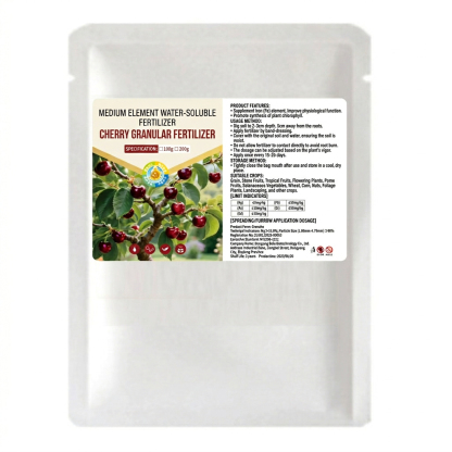 🍒 Say Goodbye to Overpriced Supermarket Cherries! 🍒USDA-Certified Fertilizer Exclusively Formulated for CherriesHigh Phosphorus & Potassium Blend Boosts FloweringWatch Your Harvest Explode!