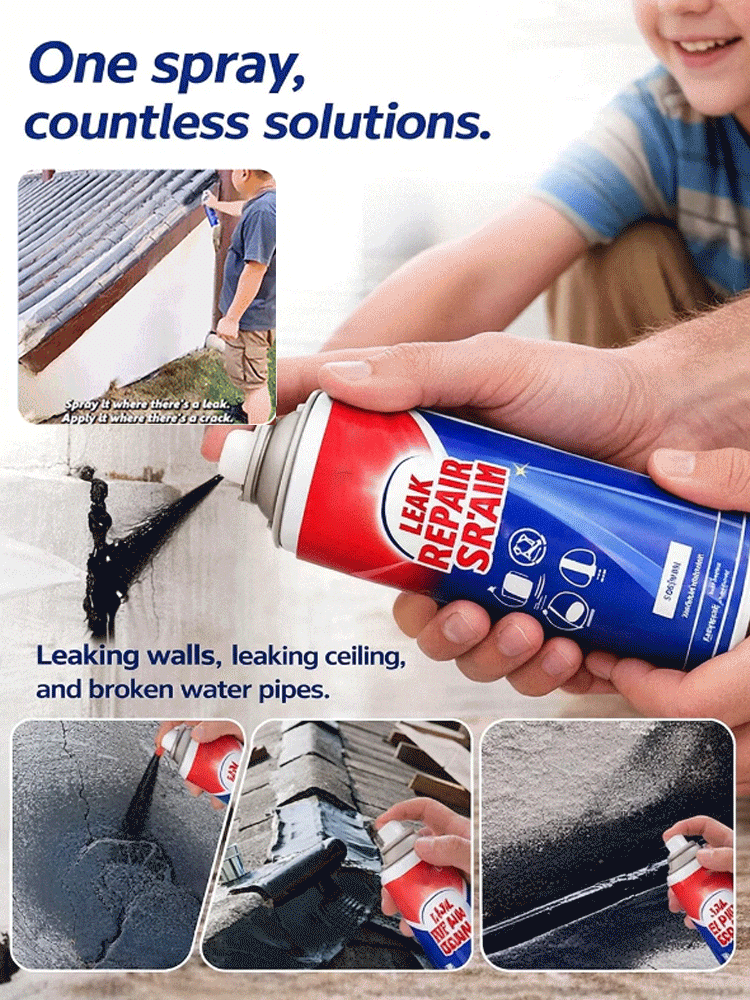 ✅ EPA Safer Product Standards Certified! ⚡ Rapid leak sealing in 5 minutes, instant sealing effect, no complex procedures required!