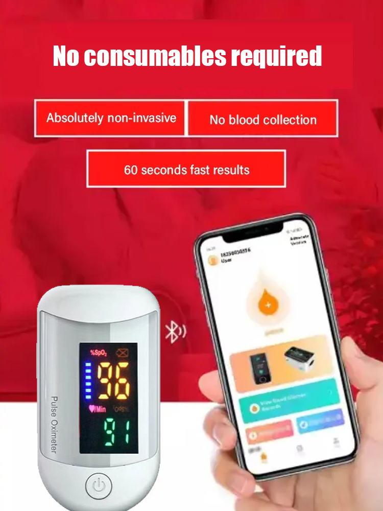 【Free trial】Finger Clip High Definition Oximeter