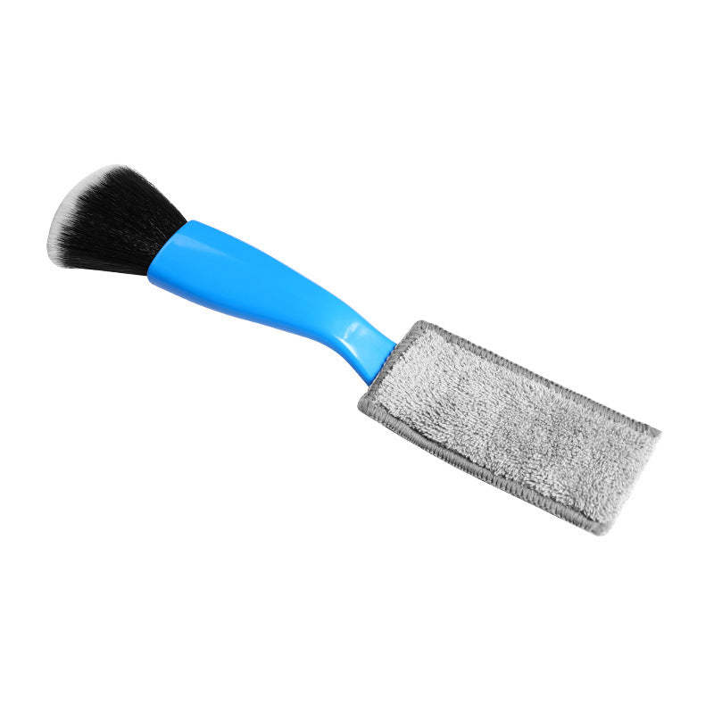 Car interior soft bristle brush gap dust brush cleaning tool car wash cleaning brush