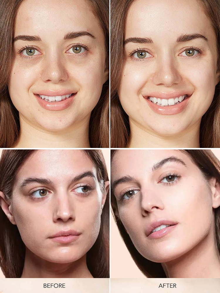 Over 10 million people are snapping up this concealer! Cover dark circles, eye bags and fine lines in one second with strong coverage, and get a free makeup brush as a gift!