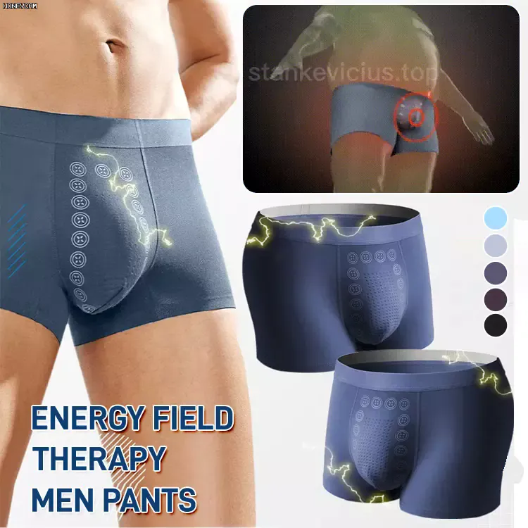 Men’s Bio-Therapy Magnetic Briefs – 3D Fit, Prostate & Vitality Care (UK Tested)