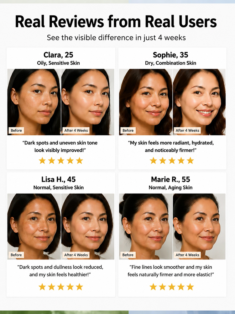 7-in-1 Melanin-Targeting Brightening Serum – Fades Spots, Hydrates & Restores Radiance