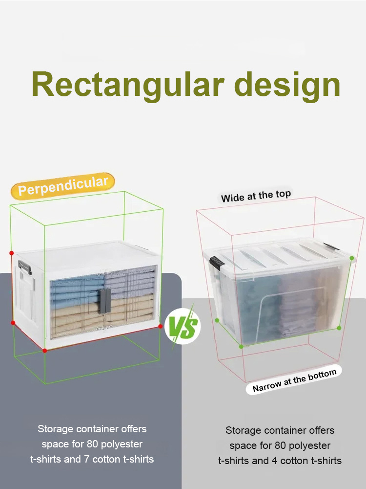 【Installation-free, foldable】Storage cabinet, reinforced and enlarged, dust-proof, moisture-proof, insect-proof, and formaldehyde-free