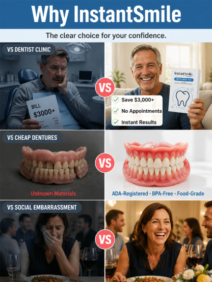 🦷Custom Dental Veneers: Boil to fit in seconds, No more expensive dentist bills!