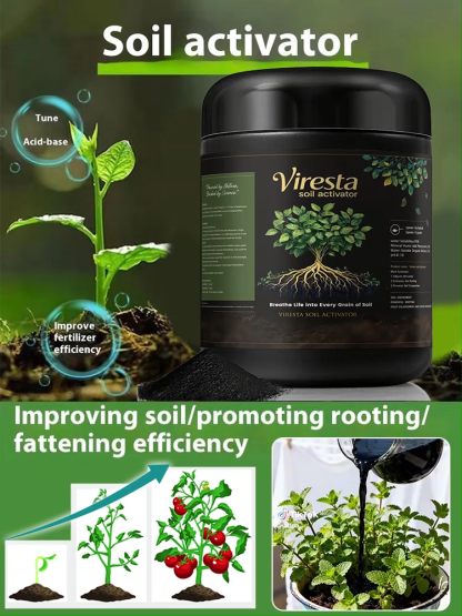 100% Natural Soil Activator – Safe & Eco-Friendly, Accelerates Plant Growth 🌱