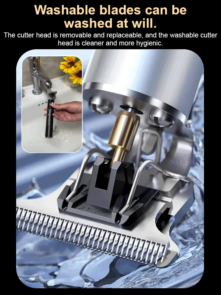 【Complete Grooming Kit Included】FCC/UL Certified, Ultra-Quiet Hair Clipper, Effortless for Beginners, 120 Mins Long-Lasting Battery