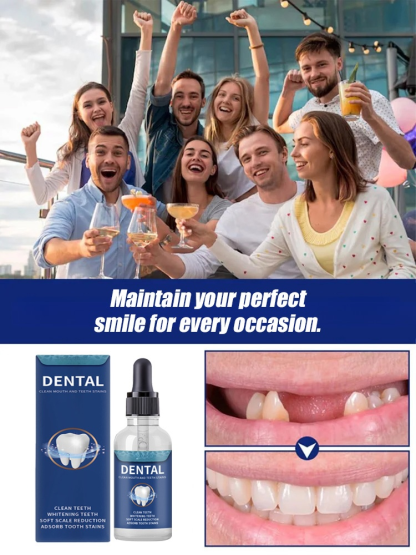 3-in-1 Tooth Regeneration Care Drops – Restores Gums, Whitens & Stops Sensitivity