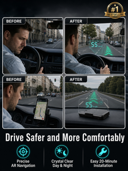 Next-Generation 3D Holographic GPS HUD Co-Pilot