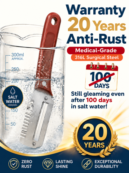 [Limited Edition 3-in-1 Multifunctional Peeler] Factory Direct Price | 20-Year Warranty
