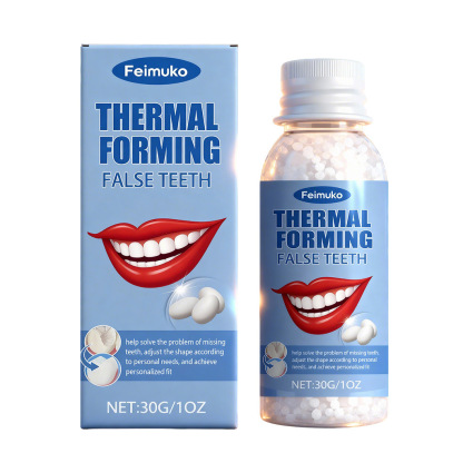 Thermal Forming Dentures – Fix Teeth at Home Easily, Master in 1 Minute! 😊 100% Natural Material, FDA Approved ✅