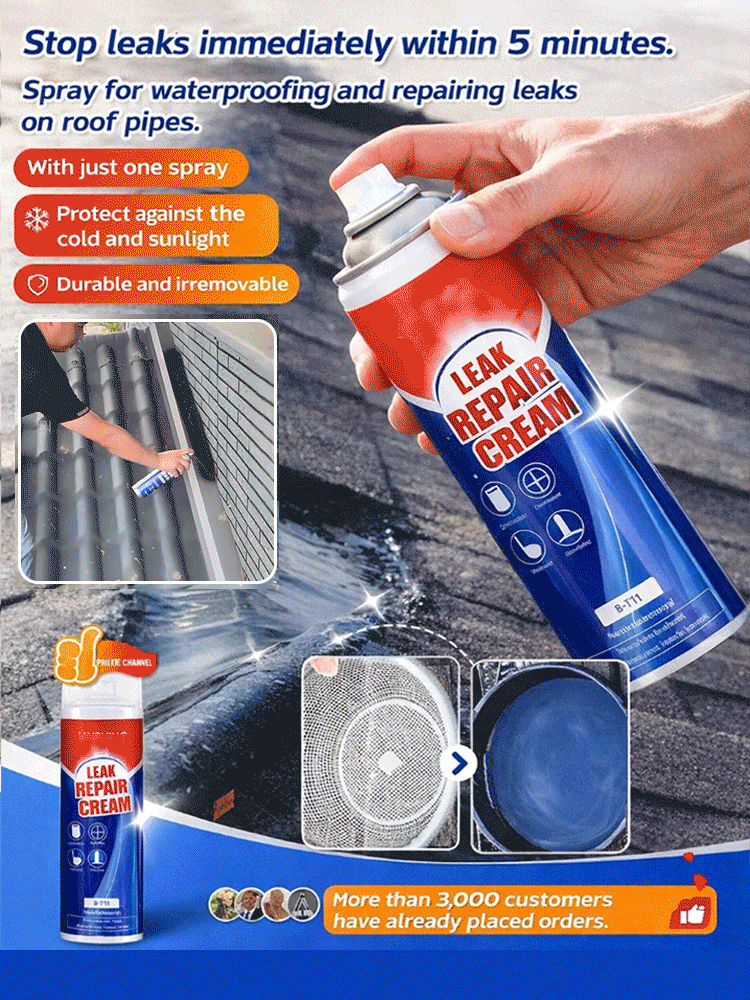 ✅ EPA Safer Product Standards Certified! ⚡ Rapid leak sealing in 5 minutes, instant sealing effect, no complex procedures required!