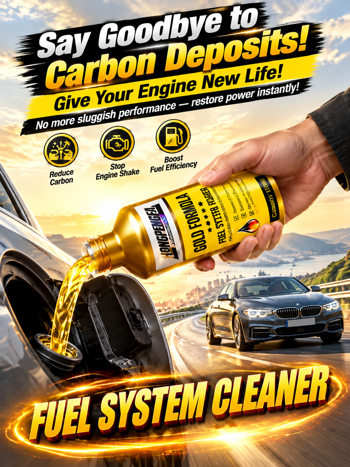PEA Ultra Cleaner – Fast Carbon Deposit Removal & Complete Fuel System Restorer