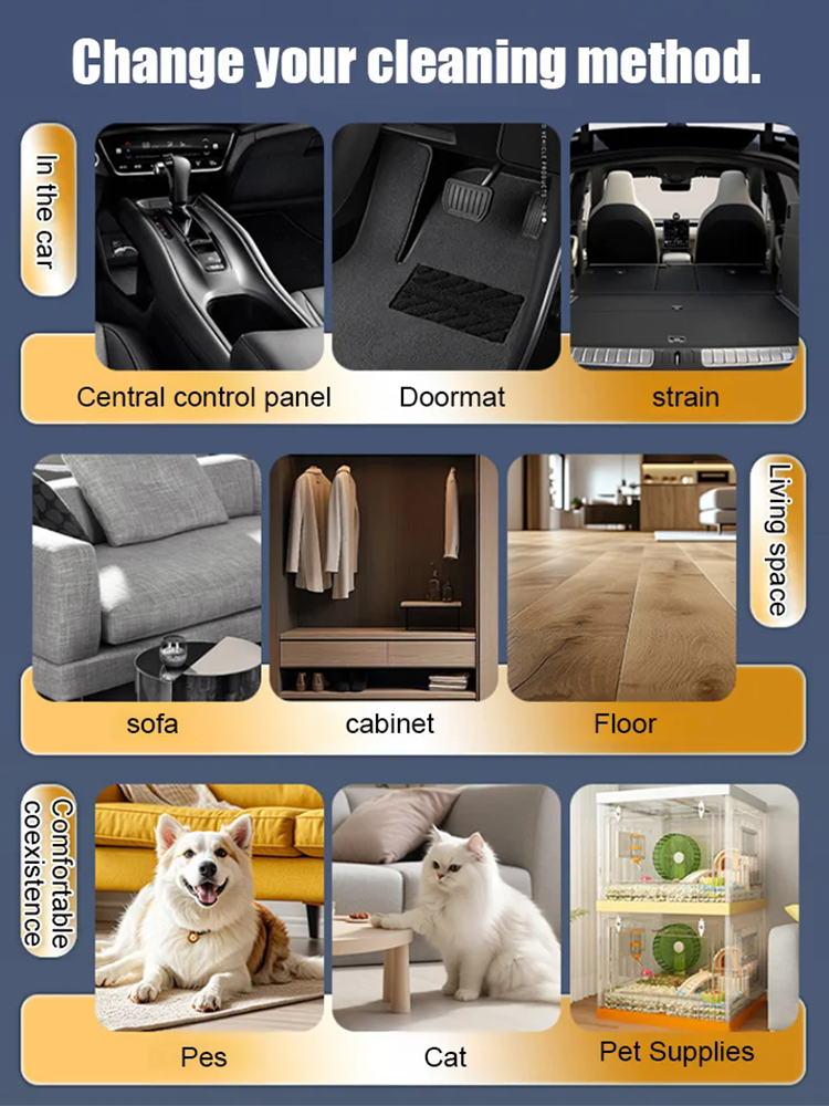 20000Pa Powerful Suction Vacuum Cleaner 🌀, Vacuuming Efficiency Increased by 99.99% ✨, Long Standby Time After One Charge ⚡️