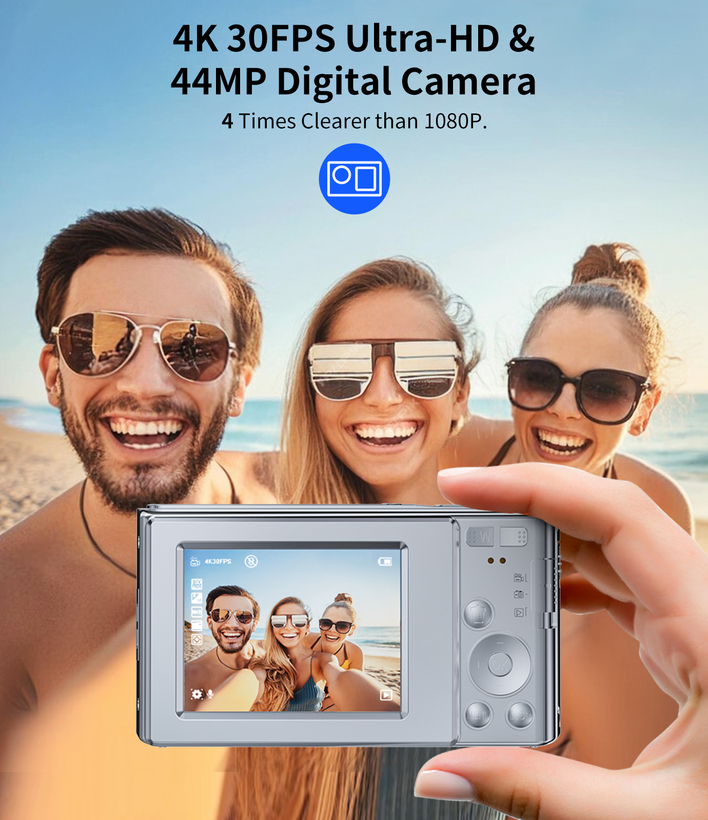 Cirro D01 4K 44MP Digital Camera