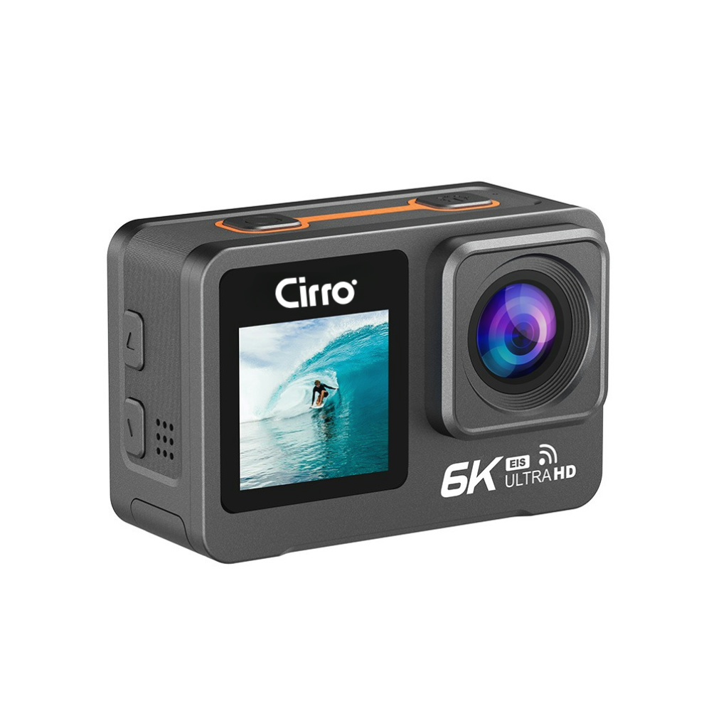 Cirro 6K Wi-fi Dual Screen Action Camera-DC06