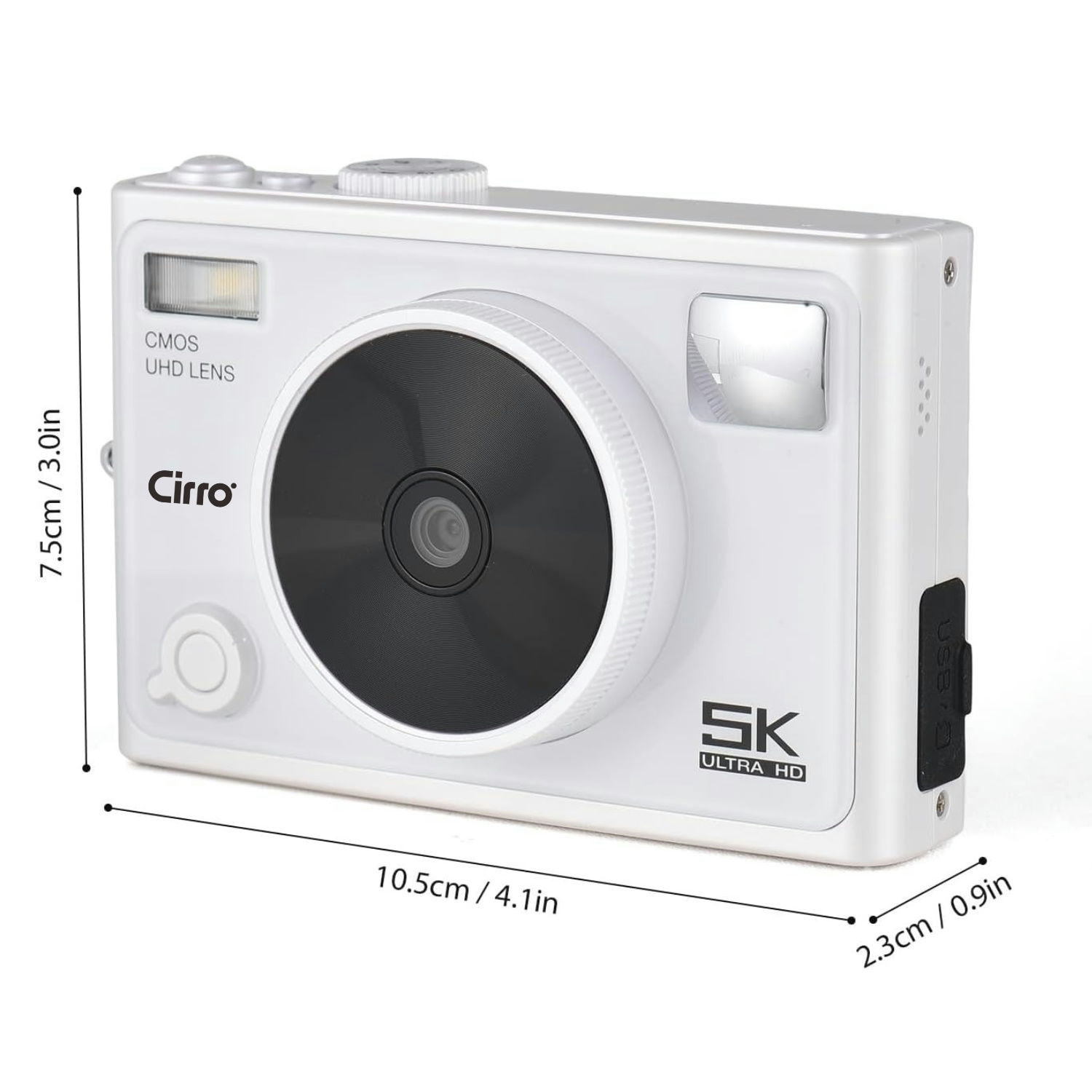 Cirro 5K Wi-fi 72MP Digital Camera-D02
