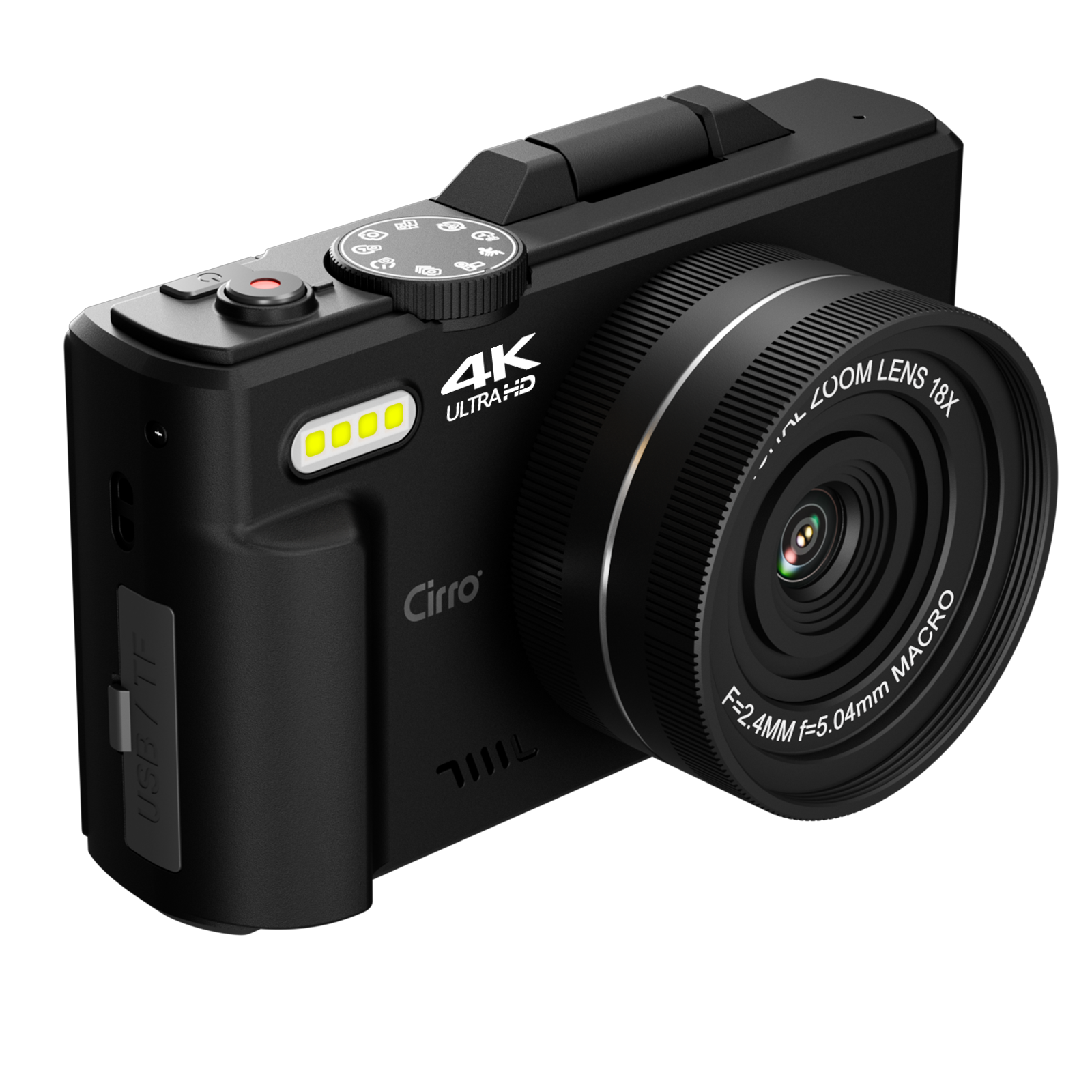 Cirro WO1 Wifi 64MP 4K Digital Camera 