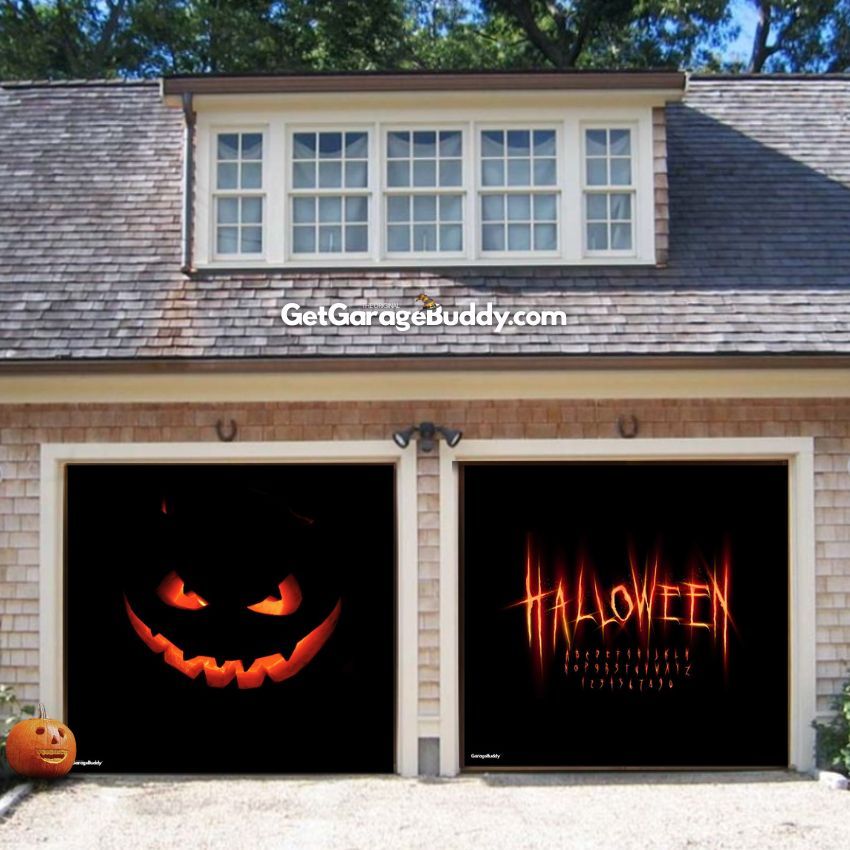 🎃GarageBuddy®️ Halloween Garage Door Covers